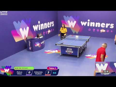 WINners CUP table 2  06.11 Ziakun Viktor - Kolomiets Vladimir 17:15