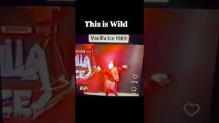 Vanilla Ice dancing with a broken arm in 1989