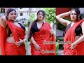 Saree Sundori Episode 21 Soumi Saha Red Polyester Saree Backless Danger Fashion Vlogs 2024