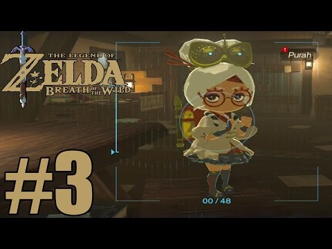 The Legend of Zelda Breath of the Wild Gameplay Walkthrough Part 3 ( Switch )