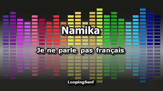 Namika - Je ne parle pas français - Karaoke