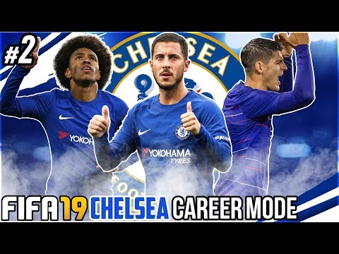 FIFA 19 CHELSEA CAREER MODE #2 - SELLING MORATA??? STARTING THE PREMIER LEAGUE!!!