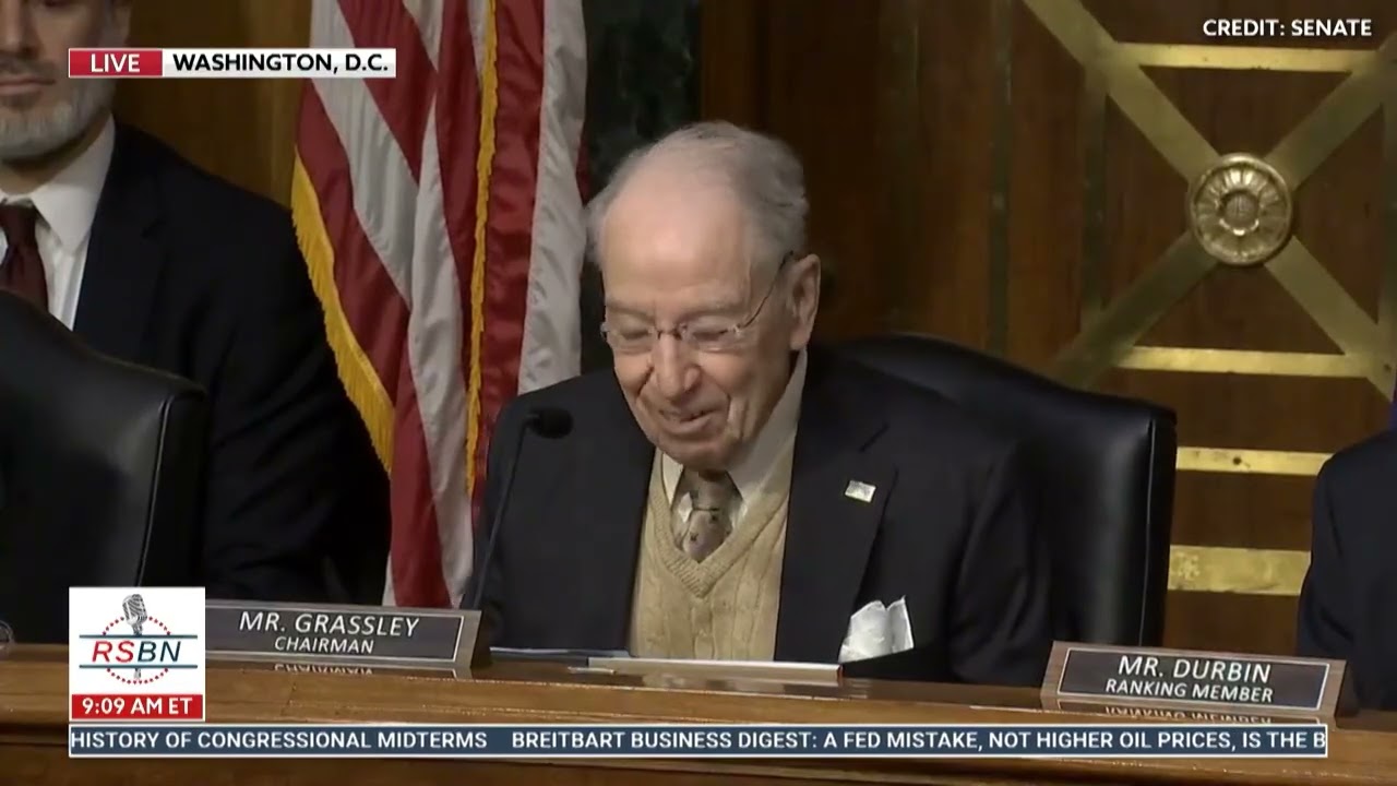 WATCH: Senator Grassley Delivers His Opening Statement in the Oversight Hearing - 03/03/26