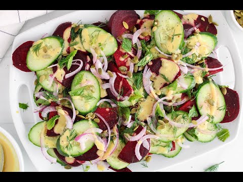 Beet Cucumber Salad