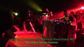 BLACKOUT SOUND part 1 à L'EXODUS REGGAE FESTIVAL  Selecta Tchalys and Massa Guardian MC