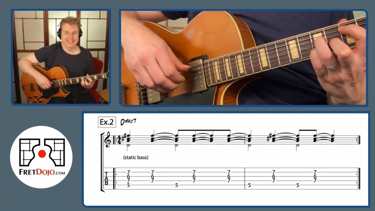 Bossa Nova Chords Progression - Seduce The Six Strings Baby (Lesson)