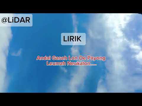 KARAOKE,(TEUKEUDI) NAZAR SYAH ALAM FT ULFAZILAH, TANPA VOCAL COWOK.