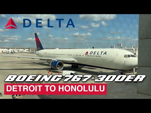 Trip Report Delta Air Lines Boeing 767-300ER Detroit (DTW) to Honolulu (HNL) Main Cabin