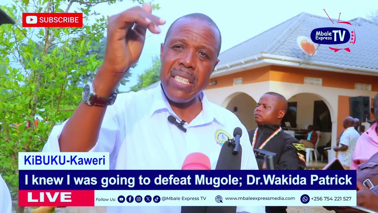 I have no problem with Mugole, it's only that it's my time to serve ; Dr. Patrick Wakida