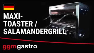 Salamandre électrique PRO - Quartz infrarouge - 4,5kW - 230V - 2 étage(s)