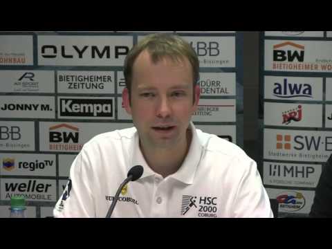 SG BBM Bietigheim vs. HSC 2000 Coburg / Pressekonferenz / Interviews / Spielszenen der Partie