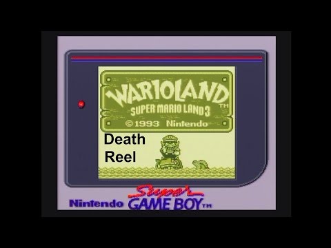 Wario Land: Super Mario Land 3 (GB) Death Reel