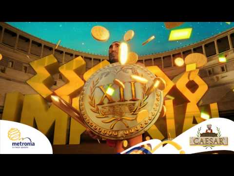 "Ave Caesar" Ganar Juego Videobingo Premio ESCUDO IMPERIAL