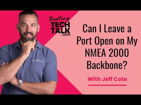 Can I Leave a Port Open on My NMEA 2000 Backbone?