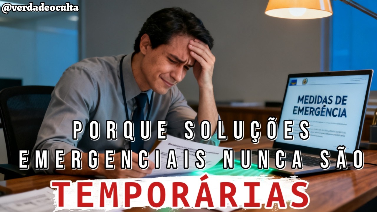 Quando o emergencial se transforma em normalidade