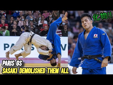 佐々木　パリGS 全試合　Sasaki's Amazing Performance at Judo Paris Grand Slam 2021