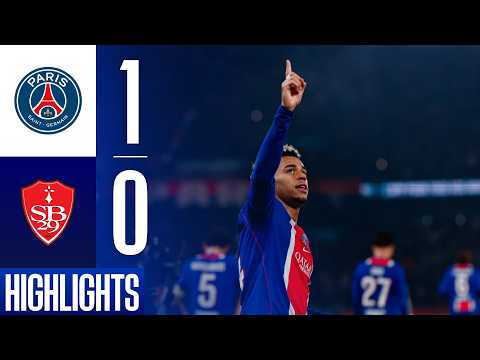 FC PSG Paris Saint Germain 1-0 FC Stade Brestois 2...