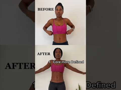 See my 30 day at home Pilates transformation.  #athomeworkout #fitmom #pilates #fitnesschallenge