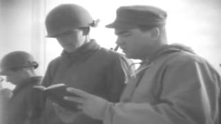 Korean War, Army Church Service, Hyesanjin, Korea, 11/21/1950 (full)