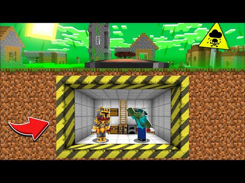 MC Naveed - Minecraft - Minecraft CRAFT STRONGEST UNDERGROUND HOUSE BUNKER FOR ZOMBIE APOCALYPSE TSUNAMI MOD! Minecraft Mods