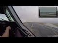 MD-11 Engine explodes during landing! (Cockpit)