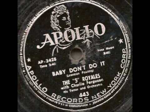 Video thumbnail for Baby Don’t Do It