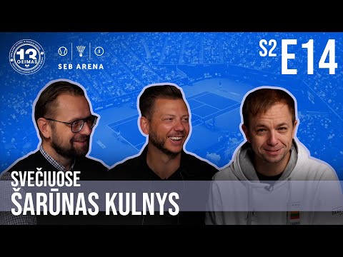 „13 geimas” į 2023 m. sezoną žengia kartu su Lietuvos vyrų teniso rinktinės kapitonu Šarūnu Kulniu.