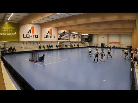 13.11.2019 FC Tuusula B-tytöt - Oilers - erä 1/3 Tuusulan salibandyhalli