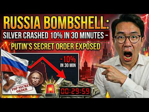 RUSSIA BOMBSHELL: Silver Crashed 10% in 30 MINUTES – Putin's Secret Order EXPOSED
