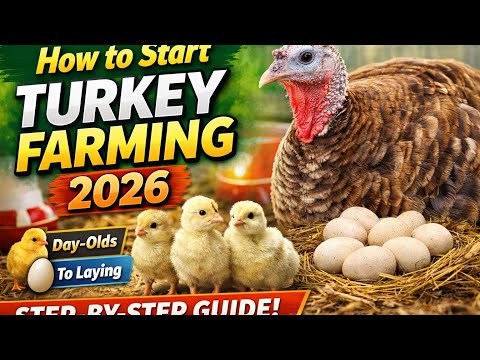 How To Start Turkey Farming In 2026 | Beginner’s Guide On How To Start A Successful Turkey Farm Now