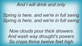 Alien Ant Farm - Pink Tea Lyrics