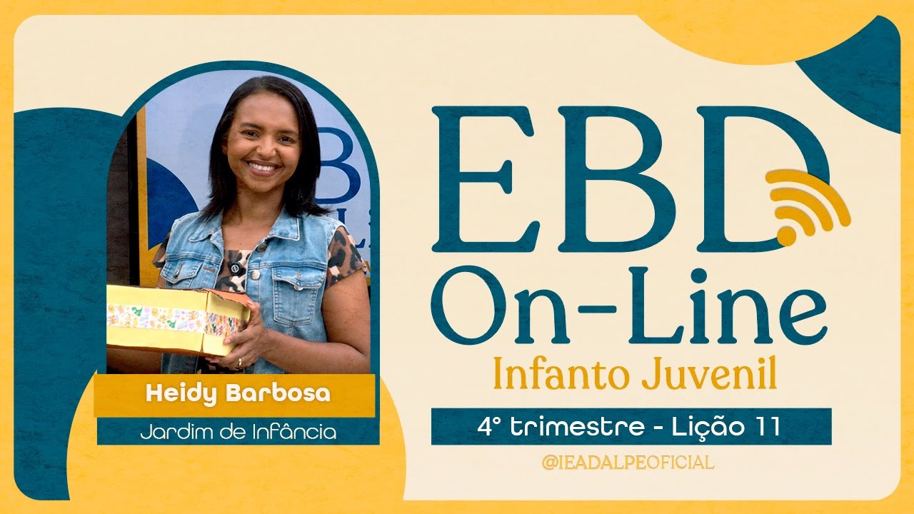 EBD - Lição 11 [Jardim de infância] 4º Trim. de 2024 - Quem é Amigo do Papai do Céu Ajuda o Próximo.
