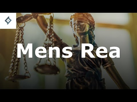 Mens Rea | Criminal Law