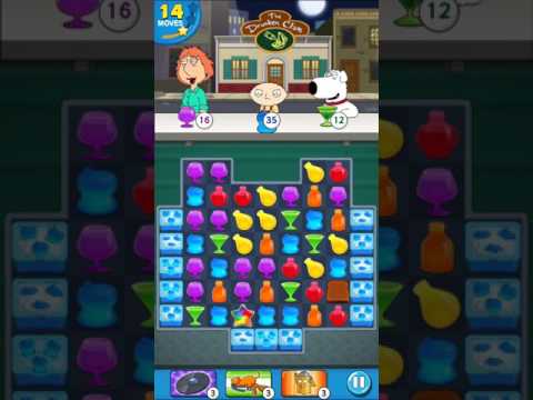 Family Guy - Another Freakin' Mobile Game : Level 29 - 3 stars! No Boosters!