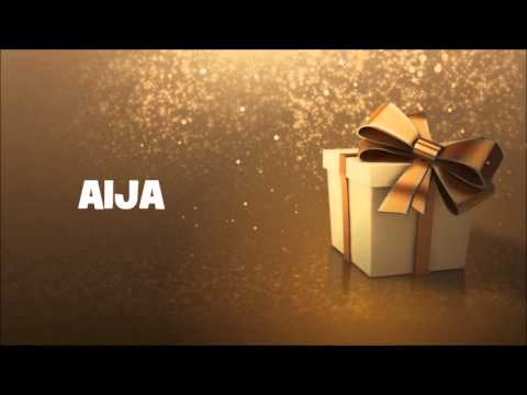 HAPPY BIRTHDAY AIJA !