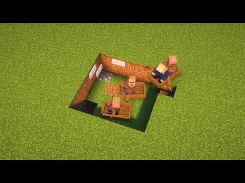 How to build a Simple Iron Farm (1.21+)