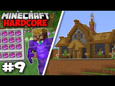 I Made An EPIC Villager Trading Hall! - Minecraft 1.18 Hardcore (#9)