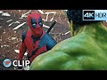 Wolverine Vs Hulk The Cavillrine Scene Deadpool Wolverine 2024 4K HDR Movie Clip