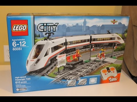 Lego City High-Speed Passenger Train Review (60051) + Mini-Layout Update, Review #2