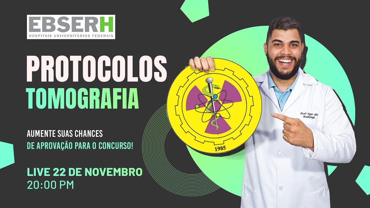🔴 LIVE - PROTOCOLOS E EXAMES - TOMOGRAFIA COMPUTADORIZADA | Radiologando