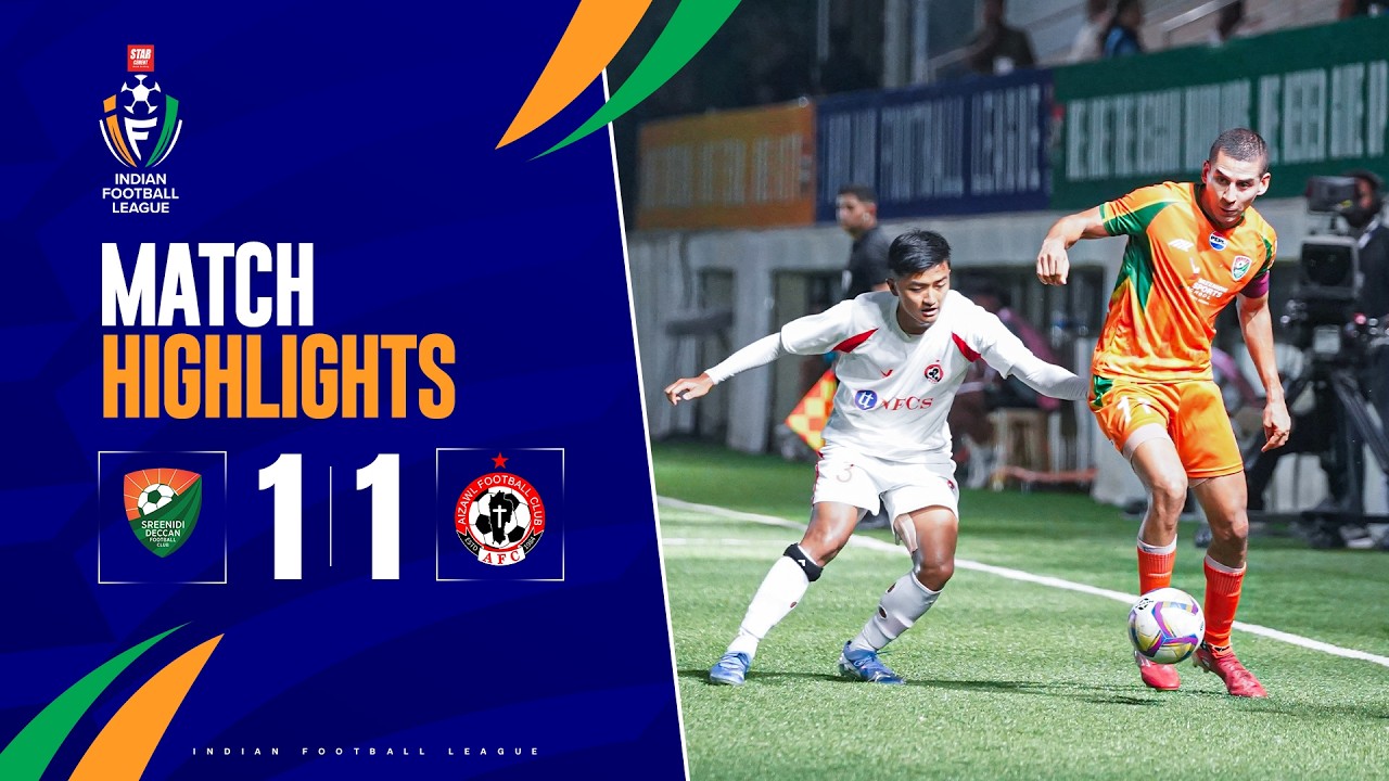 Sreenidi Deccan vs Aizawl Highlights