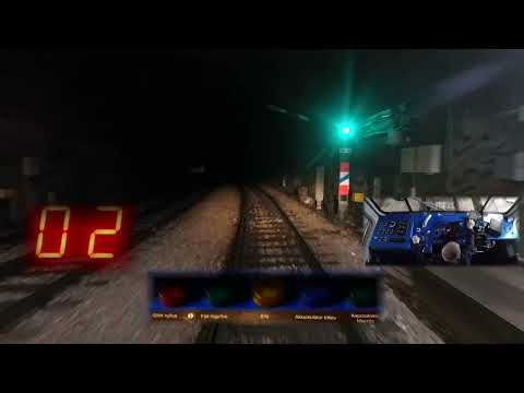 HÉV-et vezetünk az alagútban