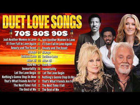 Duets Love Songs Male And Female 70s-90s ❤️James Ingram, David Foster, Dan Hill, Kenny Rogers