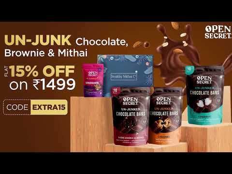 Buy Assorted Chocolates Online at Open Secret | India ki UnJunk Dukaan  | ZERO Refined Sugar