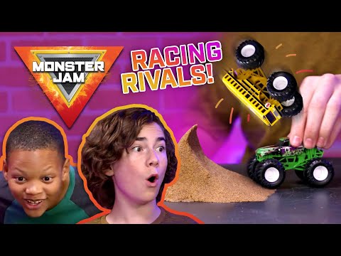 Racing Rivals 🏁 MONSTER JAM Revved Up Recaps - Episode 5 | Monster Trucks for Kids