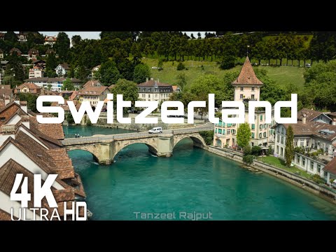 River 4k Nature Relaxation film || Relaxation music|| nature sounds || Switzerland ||Tanzeel Rajput