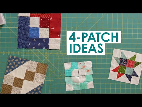 Effective 4 Patch Quilt Block Inspiration