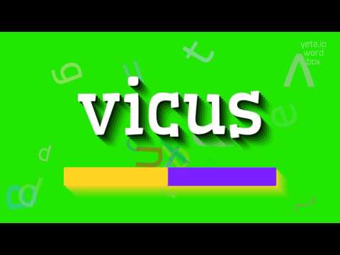 How to say "vicus"! (High Quality Voices)