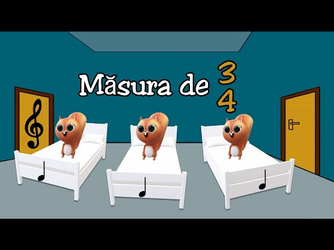 Masura de 3 timpi (pătrimi) - Educație muzicală / Muzică și mișcare - Time signature