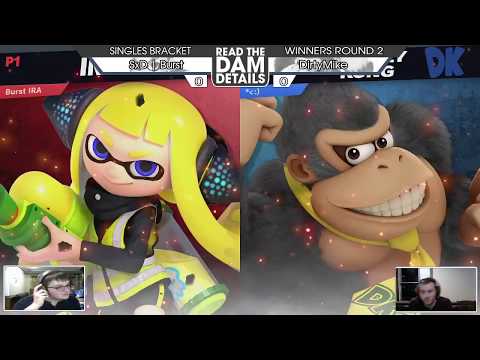 RtDD3 - WR2 - SxD | Burst (Inkling, ROB) vs DirtyMike (Donkey Kong)